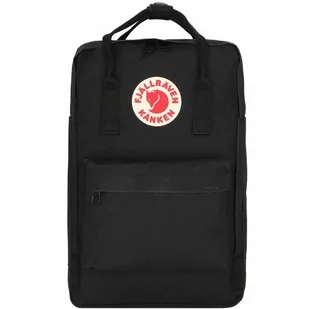 Fjällräven 23524 Kånken Laptop 15 cali plecak sportowy unisex - dla dorosłych Black OneSize, czarny, Taglia unica, sportowy, czarny, Einheitsgröße, Sportowy - Koszulki i topy damskie - miniaturka - grafika 1