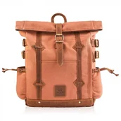 Plecaki - Funkcjonalny plecak trekkingowy vintage Paolo Peruzzi - Merg - miniaturka - grafika 1