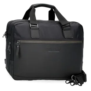 Pepe Jeans Sail up Carteron na Laptopa 15,6 cala Czarny 40x30x11 cm Poliester i PU by Joumma Bags, Czarny (Black), Talla única, Tabliczka na laptopa - Torby na laptopy - miniaturka - grafika 1