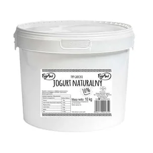 Jogurt Grecki 10% Wiadro 10 Kg Figand - Soki i napoje niegazowane - miniaturka - grafika 1