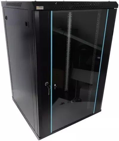 Szafa Pulsar RWA1866-B Szafa RACK 18U /19 wisząca do złożenia 600x600 czarna
