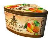 Herbata - HERBATA AROMATYZOWANA ZYLANICA FRUIT EXOTICA ananas MANGO marigold PUSZKA 100 GR - miniaturka - grafika 1