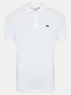 Koszulki męskie - Lacoste Polo L1212 Biały Classic Fit - miniaturka - grafika 1
