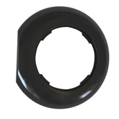 Klawisze i ramki - DPM Ramka pojedyncza LF1001B LOFT KOŃCOWA czarny - miniaturka - grafika 1