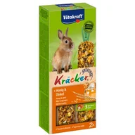 Karma dla gryzoni - Vitakraft Kräcker dla królików miniaturowych 3 x 2 szt. - miniaturka - grafika 1