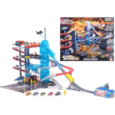 Garaż samochodowy DICKIE TOYS Szybcy i wściekli Mayhem 203209001