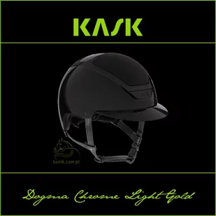 Kask Sport Kask Dogma Pure Shine - KASK - czarny- roz. 50-54 - Kaski do jazdy konnej - miniaturka - grafika 1
