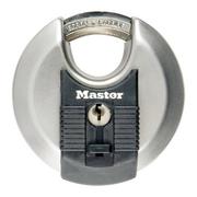 Zamki i wkładki - VSA Van Spijk Master Lock Kłódka dyskowa Excell, stal nierdzewna, 70 mm, M40EURD - miniaturka - grafika 1