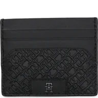Etui na dokumenty i karty - Tommy Hilfiger Skórzane etui na karty MONOGRAM - miniaturka - grafika 1