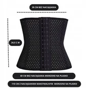 Odzież ciążowa - GORSET WYSZCZUPLAJĄCY - MODELUJĄCY TALIĘ BRZUCH - ROZMIAR EUROPEJSKI XL - miniaturka - grafika 1