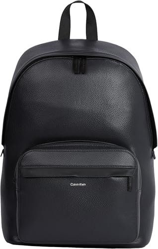 Calvin Klein Plecak męski MUST ROUND BP, czarny, jeden rozmiar, Ck czarny, Rozmiar Uniwersalny