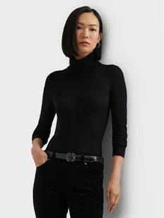 LAUREN RALPH LAUREN Golf 200940470004 Czarny Slim Fit - Swetry damskie - miniaturka - grafika 1