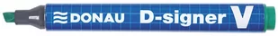 Donau Marker perm. D-Singer V ścięty - niebieski - Markery permanentne - miniaturka - grafika 1