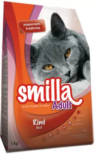 Smilla Adult Wołowina 1 kg - Sucha karma dla kotów - miniaturka - grafika 1