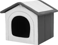 Budy dla psów - Hobbydog R5 BUDA EKOLEN POPIEL EKOLEN + GRAFIT OXFORD - miniaturka - grafika 1