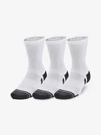 Skarpetki męskie - Skarpetki Under Armour  Performance Cotton 3p Mid-WHT  XL - miniaturka - grafika 1