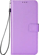 Etui i futerały do telefonów - Pokrowiec König Design kompatybilny z etui na telefon komórkowy Xiaomi Redmi 9 ze skóry syntetycznej - fioletowe etui na telefon komórkowy - miniaturka - grafika 1