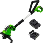 Podkaszarki - Podkaszarka akumulatorowa GREENSO UAO005 + Akumulator GREENSO UAO001 4.0 Ah 20V + Ładowarka GREENSO UAO003 - miniaturka - grafika 1