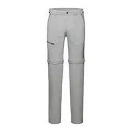 Spodenki męskie - Mammut Męskie spodnie Runbold Zip Off, granit, 52, granit, 52 - miniaturka - grafika 1