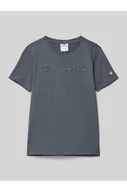 Koszulki i topy damskie - T-shirt z wyhaftowanym logo - Champion - miniaturka - grafika 1