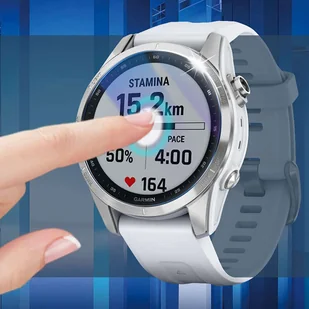 2x Szkło Hartowane ochronne na zegarek Garmin Fenix 7S Alogy Screen Protector Watch+ - Akcesoria do smartwatchy - miniaturka - grafika 5