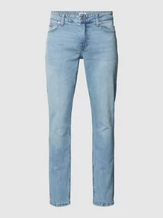 Jeansy o kroju slim fit z 5 kieszeniami model ‘LOOM’ - Spodnie męskie - miniaturka - grafika 1