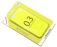 Etui i futerały do telefonów - PURO NOWY FUTERAŁ CASE- IPHONE 6/6S ŻÓŁTY - miniaturka - grafika 1