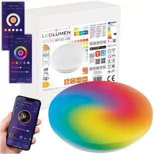 CLP-12 36W plafon LED WiFi RGB+CTT - Lampy sufitowe - miniaturka - grafika 1