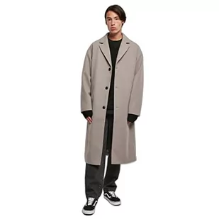 Urban Classics Długi płaszcz męski, Wilczy szary, 5XL - Płaszcze męskie - miniaturka - grafika 1