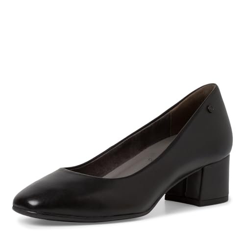 Tamaris Comfort Damskie 8-82302-41 wygodne wygodne buty do wielokrotnego użytku klasyczne buty biznesowe czółenka, Czarna papka, 36 EU Weit