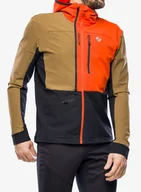 Kurtki męskie - Kurtka softshell Ziener Nikado - walnut/new red - miniaturka - grafika 1