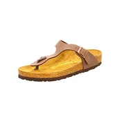 Sandały damskie - Birkenstock Gizeh 812 UK223, sandały damskie, brązowy, 37 eu - miniaturka - grafika 1