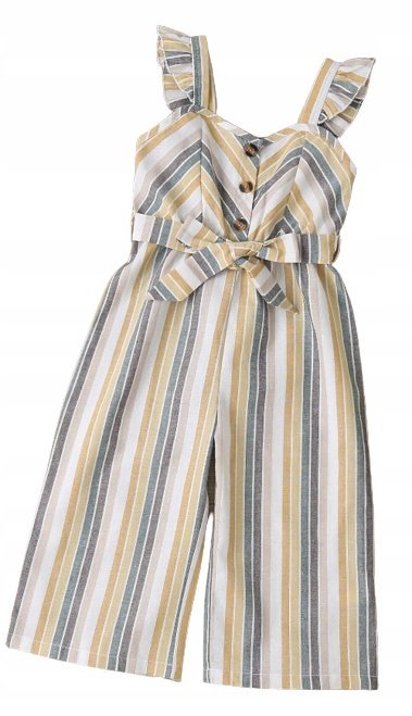 SHEIN KOMBINEZON DZIECIĘCY W PASKI CASUAL 90 VUX
