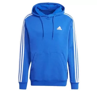 adidas Męska bluza z kapturem Essentials z 3 paskami i kapturem, XS, Półklarowny niebieski, XS - Bluzy męskie - miniaturka - grafika 1