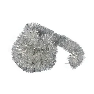 Łańcuch choinkowy 300x10cm srebrny - Ozdoby bożonarodzeniowe - miniaturka - grafika 2