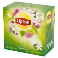 Herbata - Lipton Unilever Herbata zielona Green Tea Jaśmin, 34 g, 20 szt. - miniaturka - grafika 1