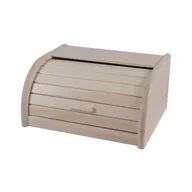 Chlebaki - Chlebak drewniany duży 39 x 29 x 18 cm beżowy - miniaturka - grafika 1