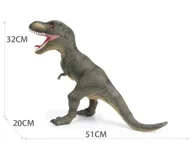 Figurki dla dzieci - Dinozaur Tyranozaur Rex z dźwiękiem - Trifox - miniaturka - grafika 1