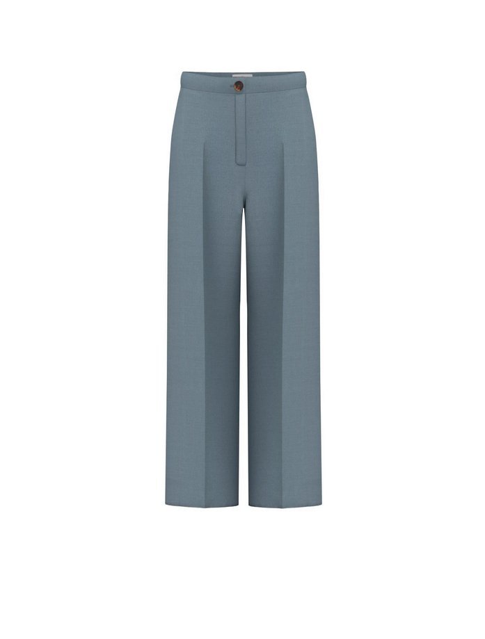 Spodnie unisex marella pantalone misto lino carta da altro