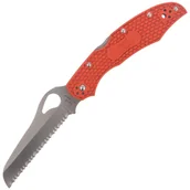 Noże - Spyderco inc Nóż Byrd Cara Cara Rescue 2 FRN Orange (BY17SOR2) - miniaturka - grafika 1