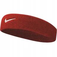 Tenis ziemny - Nike opaska na głowę Swoosh (czerwona) NN07601 - miniaturka - grafika 1
