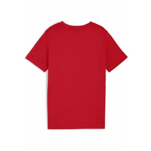 Młodzieżowa koszulka z grafiką sneakersów PUMA For All Time Red - Odzież sportowa dziecięca - miniaturka - grafika 1