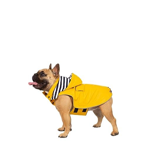 Trespaws Wodoodporny płaszcz dla psa Packaway Pocket z uprzężą dostępu Seadog