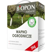 Nawozy ogrodnicze - Wapno ogrodnicze do bielenia i odkwaszania gleby 3 kg Bopon - miniaturka - grafika 1