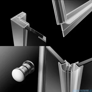 Radaway Torrenta KDJ kabina prysznicowa 110x70 prawa przejrzyste wspornik krzyżowy 133211-01-01R/1330070-01-01 - Kabiny prysznicowe - miniaturka - grafika 3