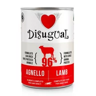 Mokra karma dla psów - Disugual Monoprotein Jagnięcina 400g - miniaturka - grafika 1