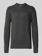 Swetry męskie - Sweter z dzianiny o kroju regular fit z okrągłym dekoltem model ‘Heine’ - miniaturka - grafika 1