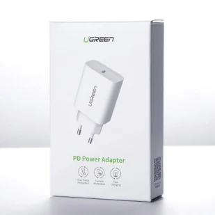 Ugreen ładowarka sieciowa USB Power Delivery 3.0 Quick Charge 4.0+ 20W 3A biały (60450) - Ładowarki do telefonów - miniaturka - grafika 5