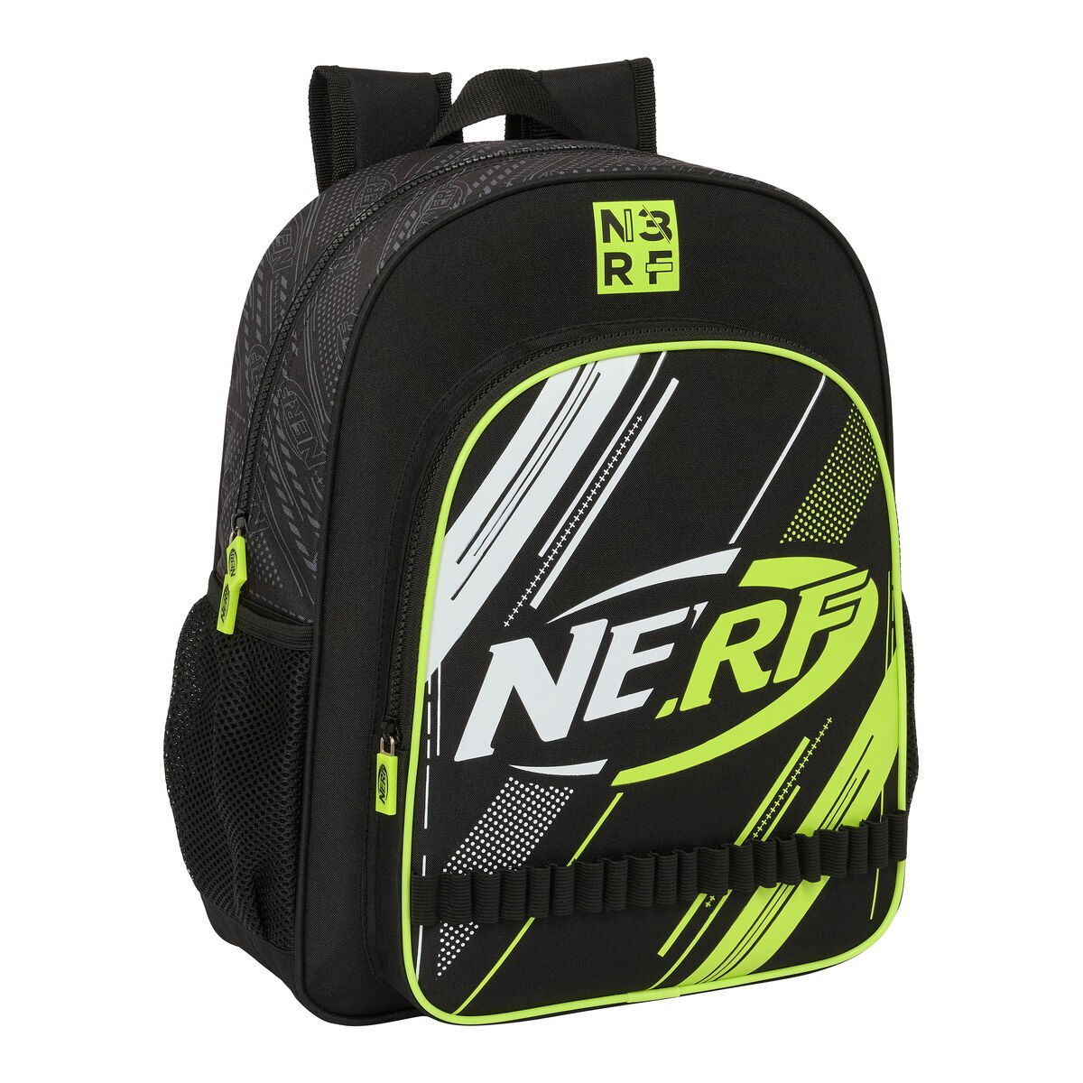 Plecak szkolny Nerf Get ready czarny 32 X 38 X 12 cm