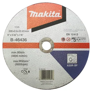Makita B-46436 element do szlifierki kątowej Tarcza tnąca - Tarcze do pił - miniaturka - grafika 1